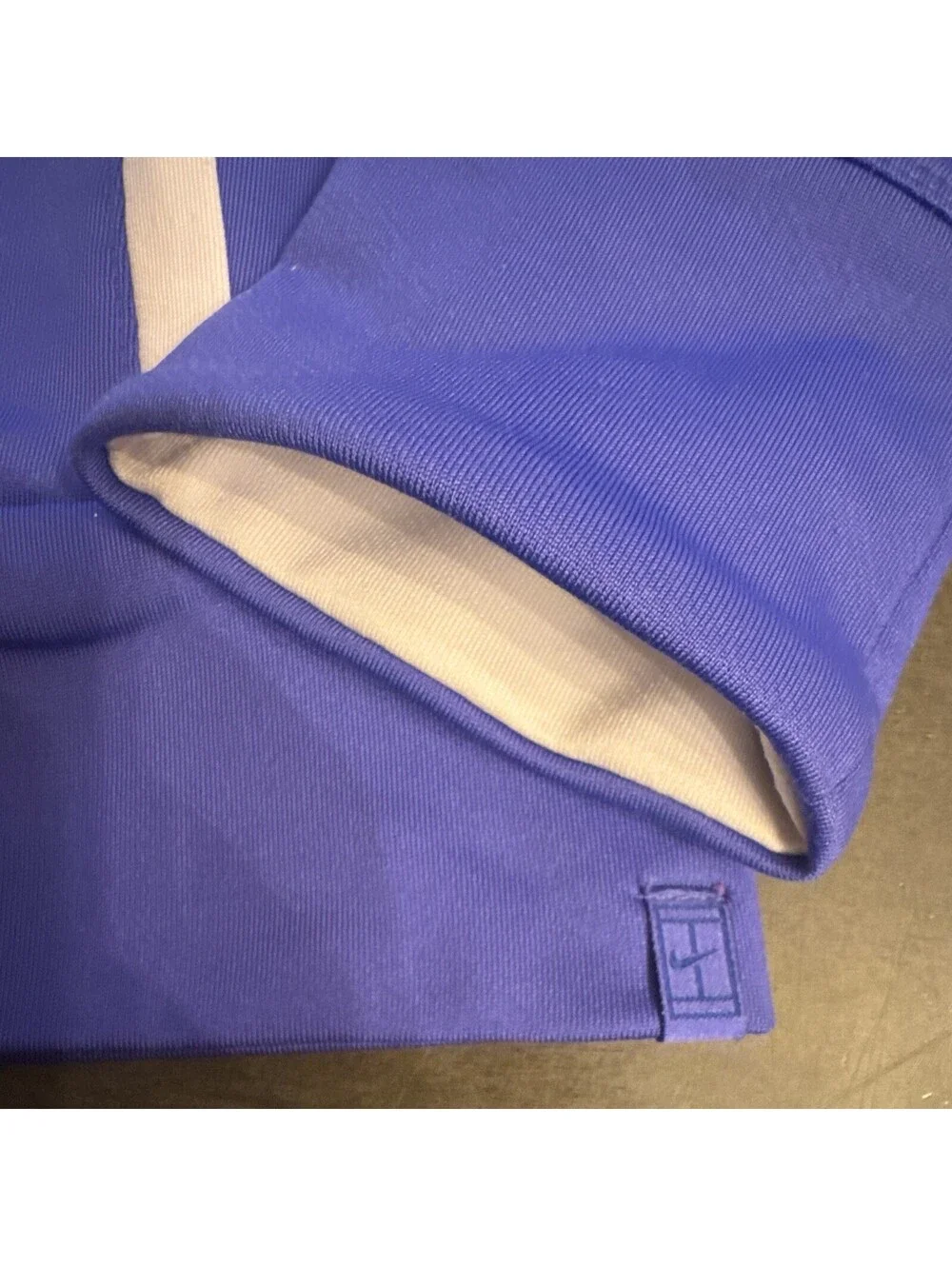 Nike FITDRY Women's Full Zip Collared Track Jacket Purple/White Size M [COPY]
